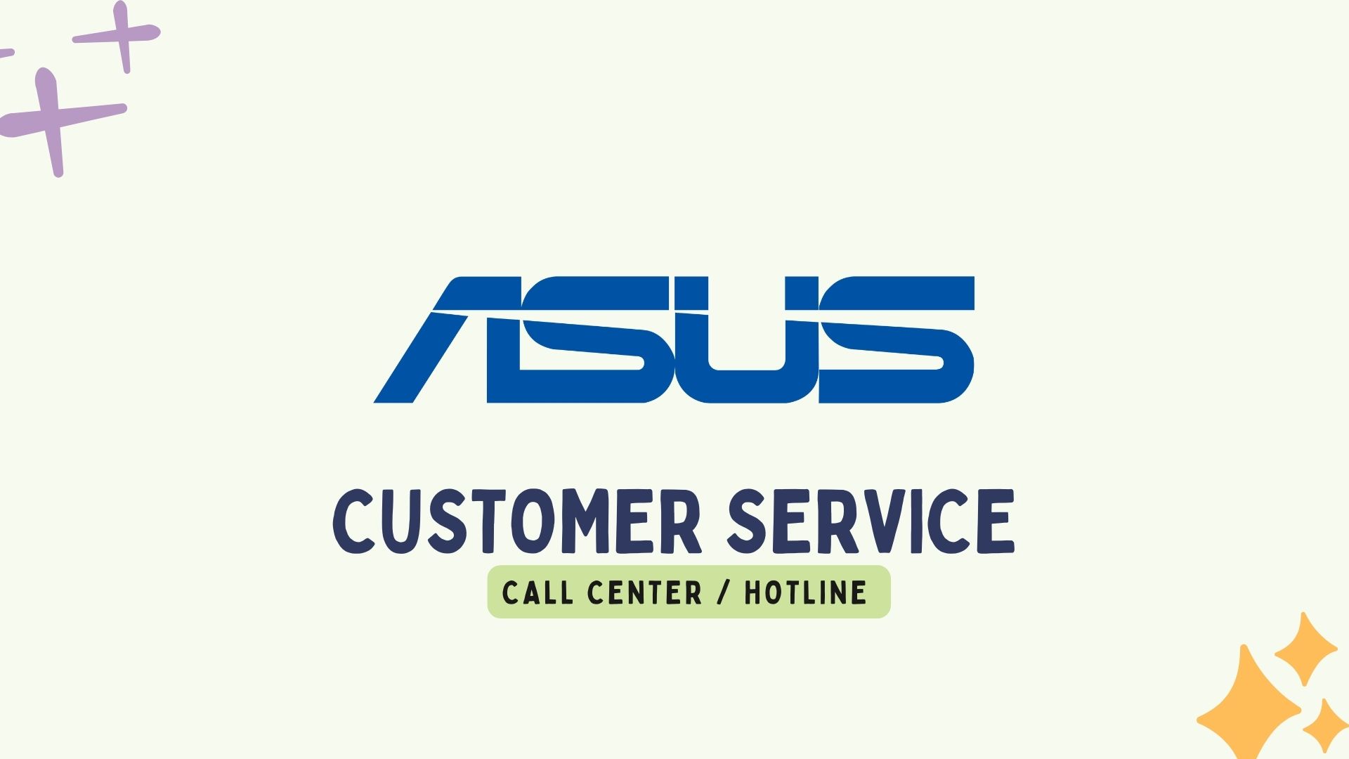 Asus Customer Service