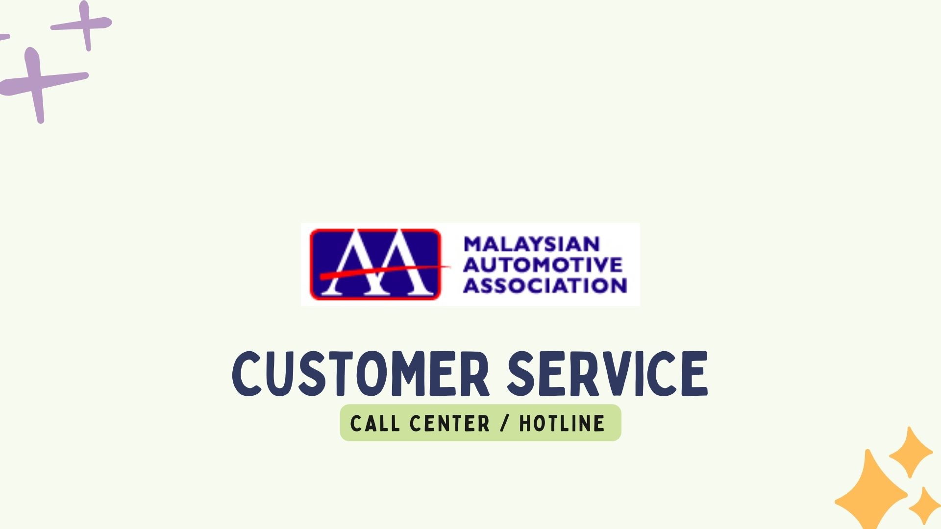 Automobile Association of Malaysia Customer Service 1