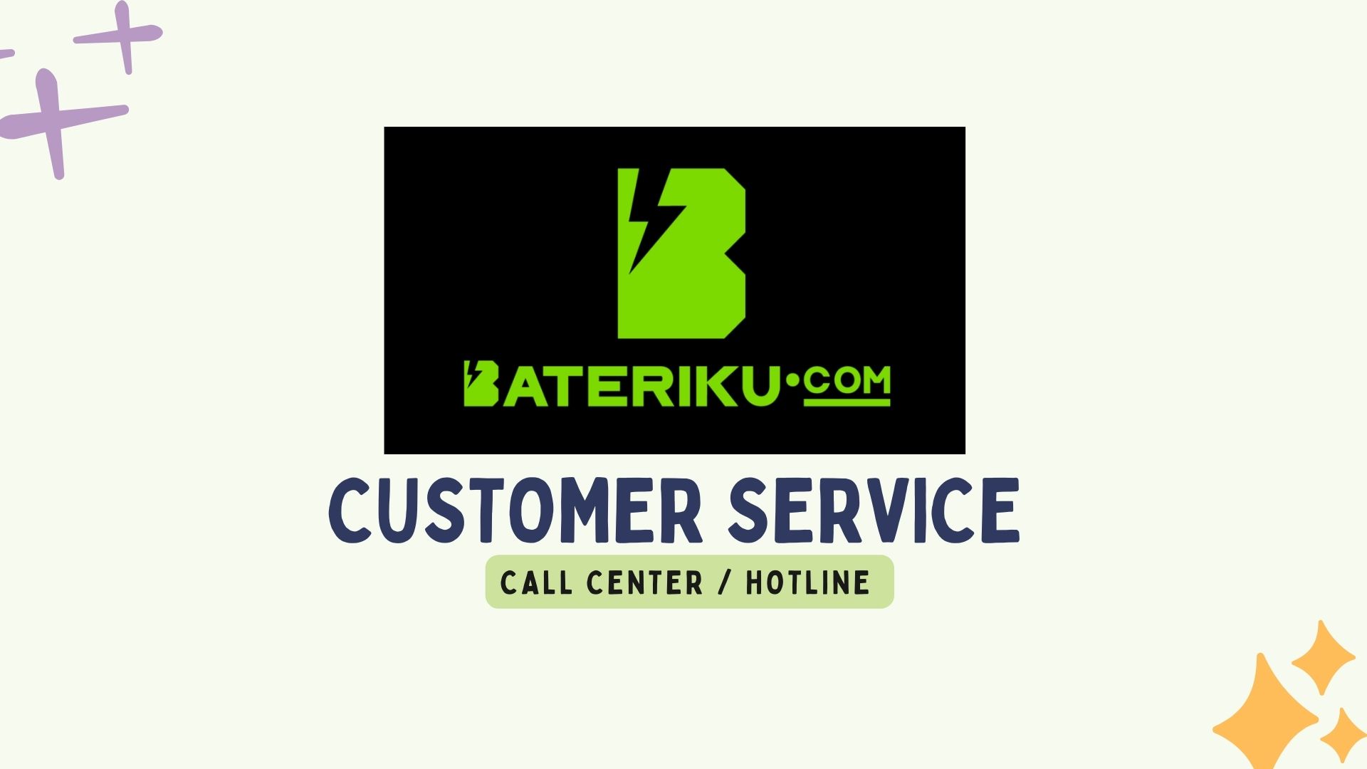 Bateriku Customer Service