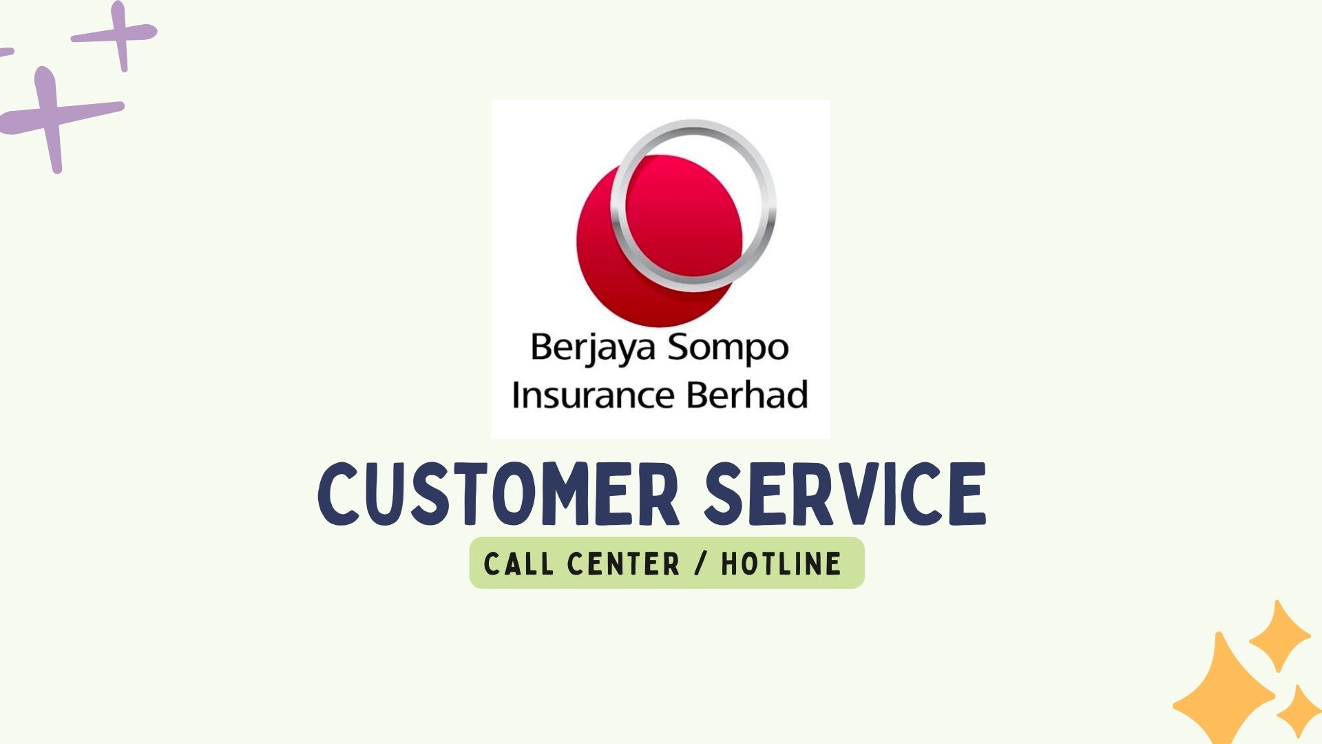 Berjaya Sompo Customer Service 1