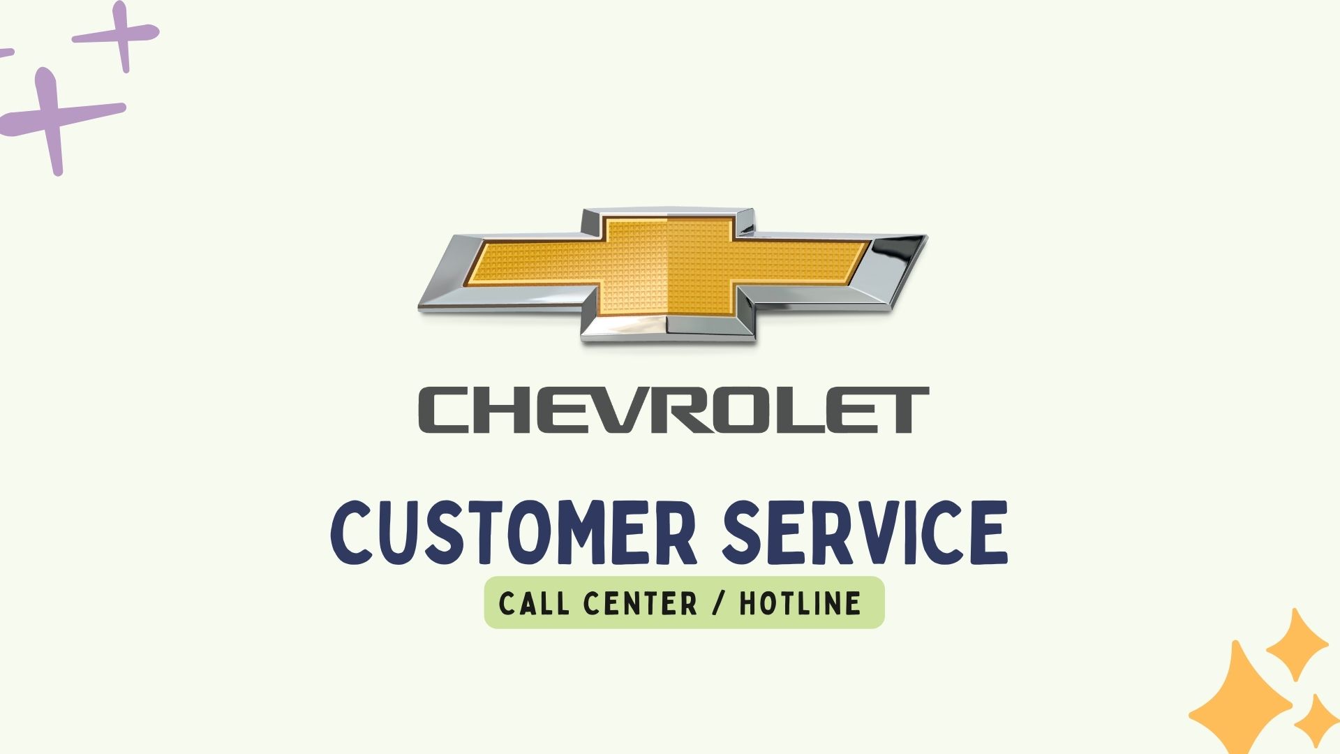 Chevrolet Customer Service
