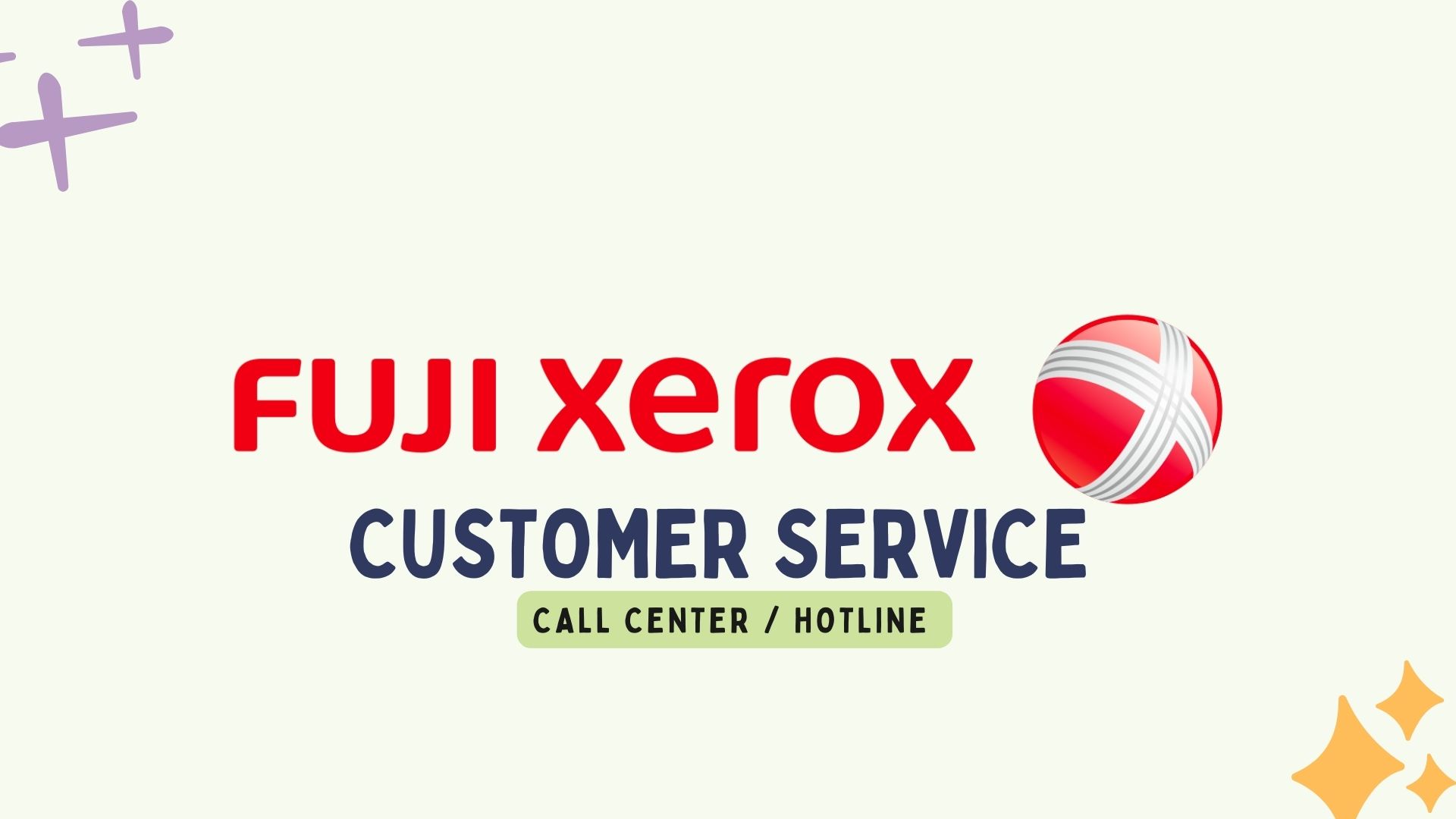 Fuji Xerox Customer Service