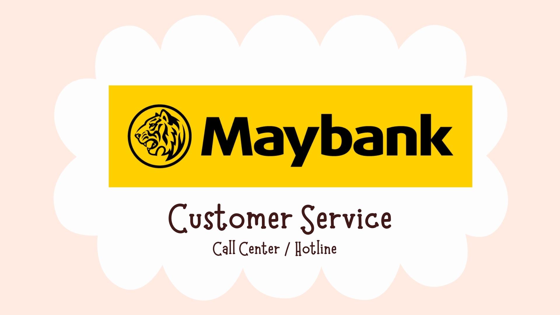 Maybank Customer Service