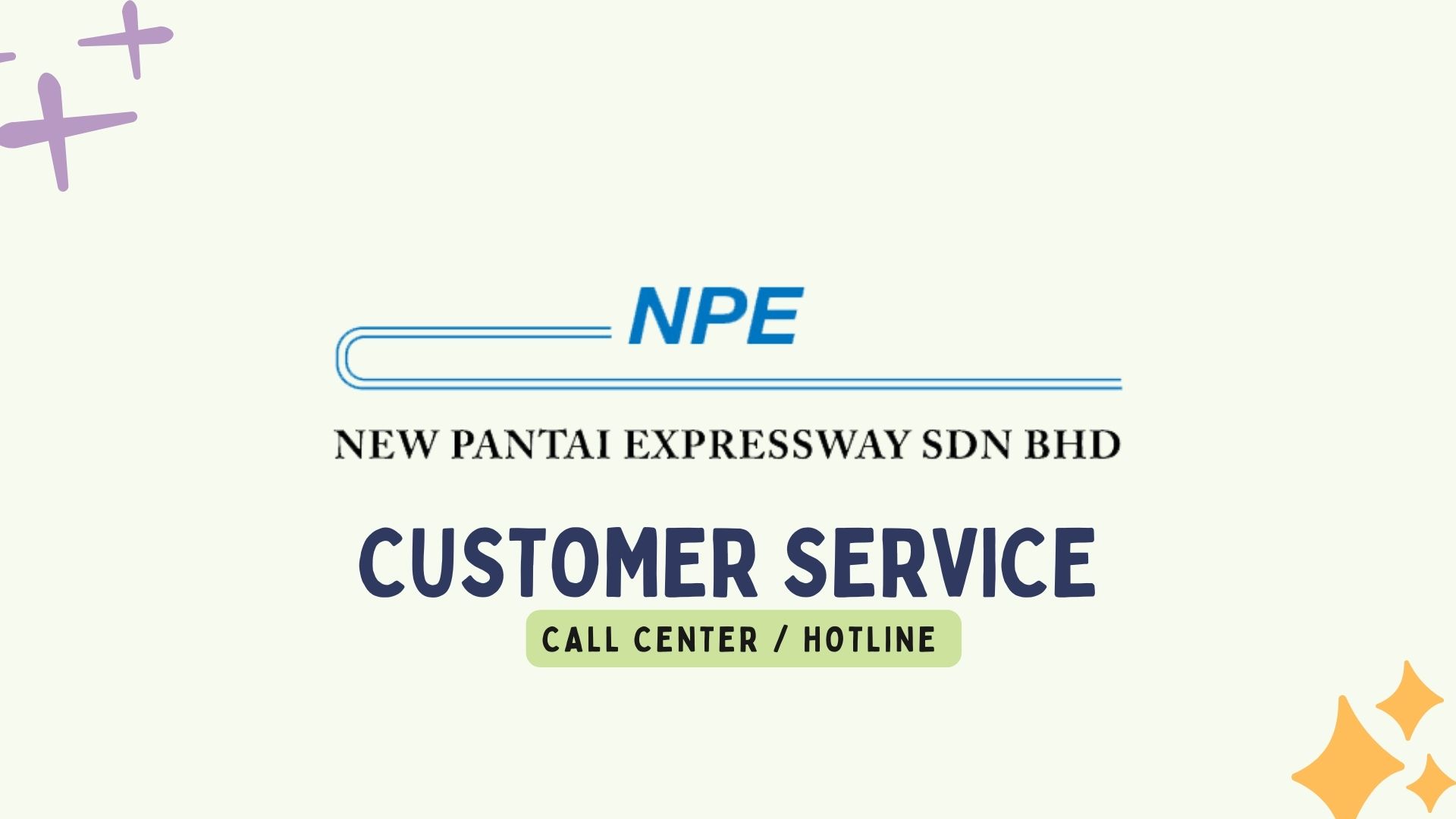 New Pantai Expressway Customer Service
