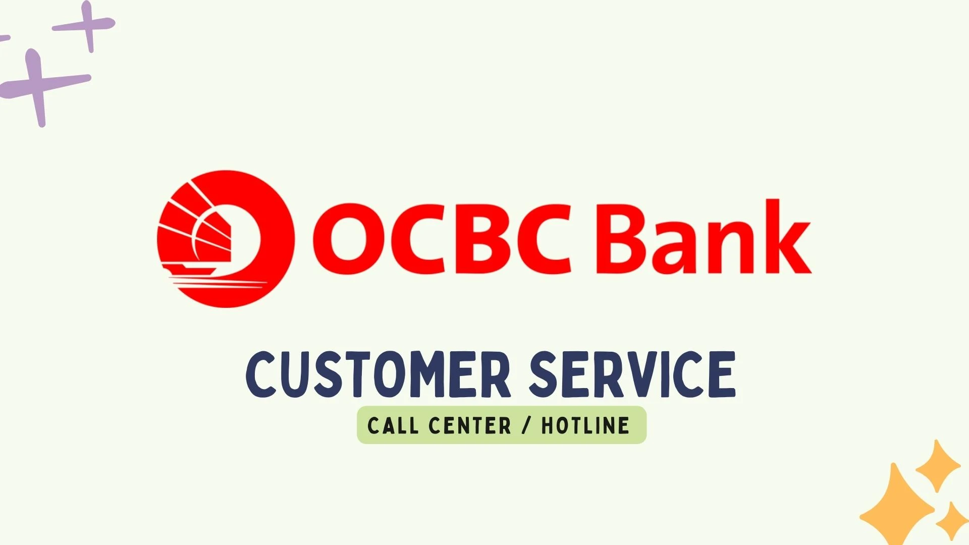 OCBC Bank Customer Service