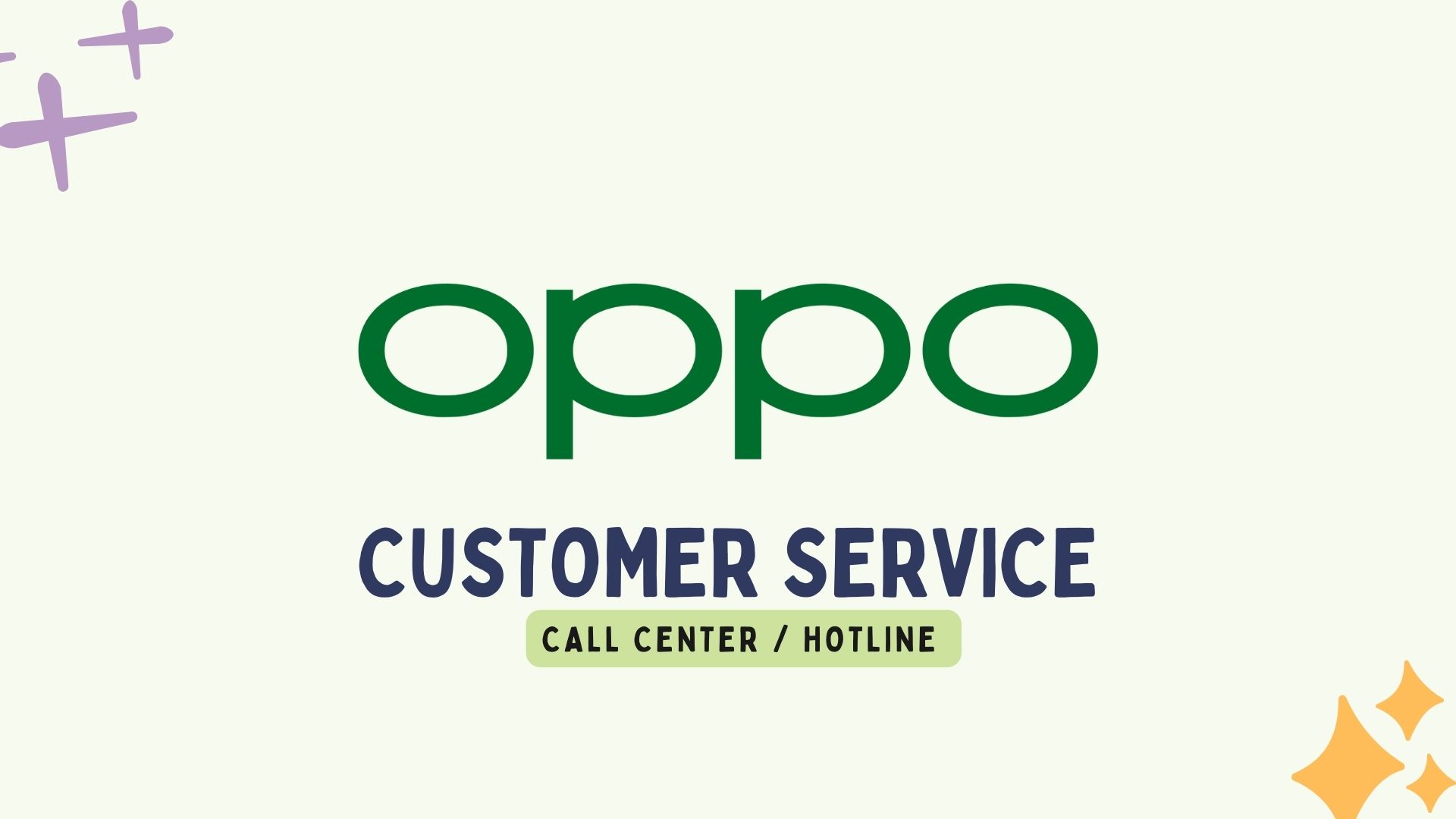 Oppo Customer Service