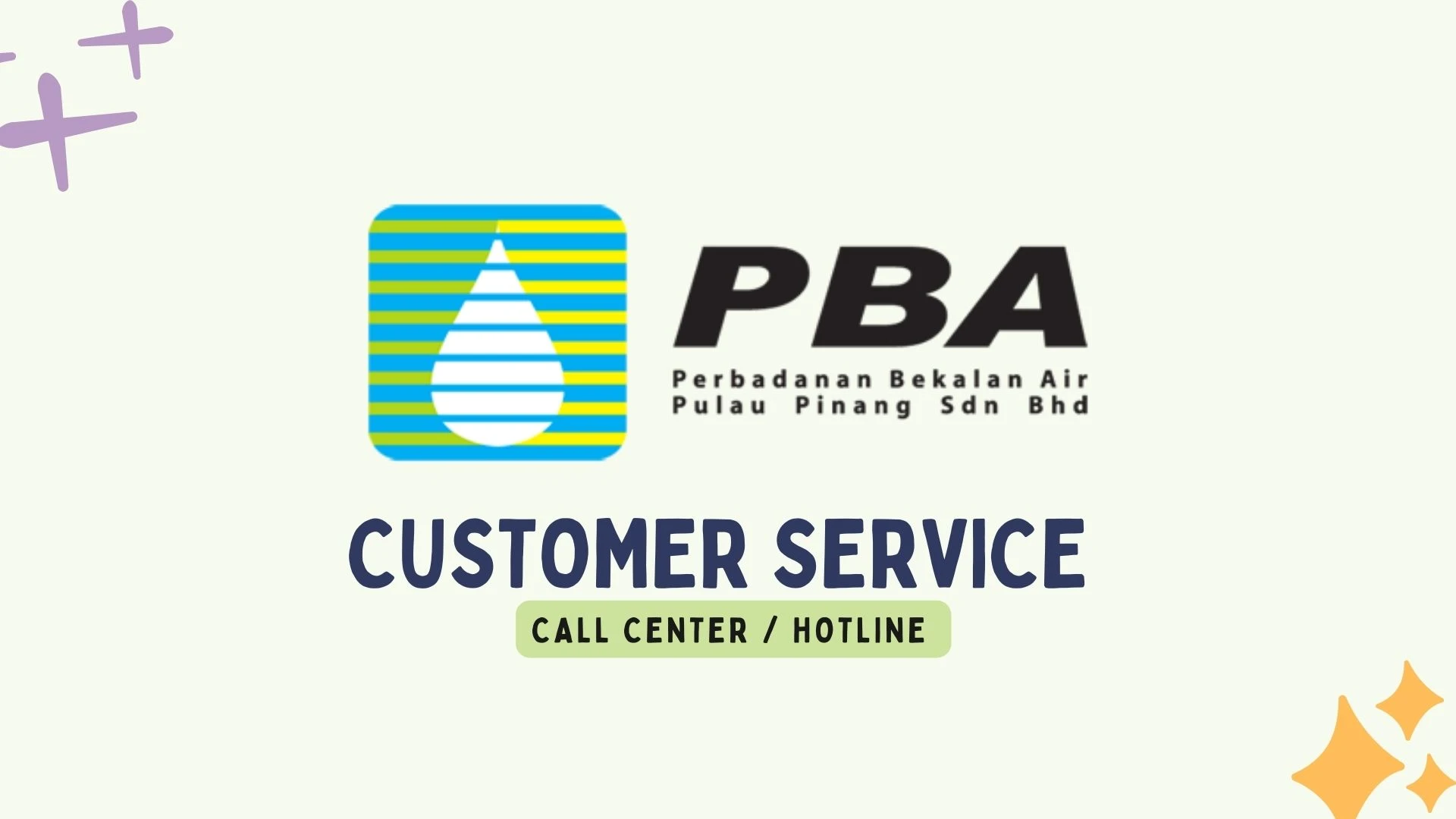 Perbadanan Bekalan Air Pulau Pinang Customer Service