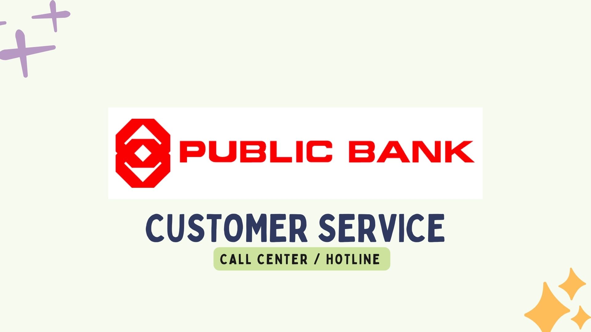 Public Bank Customer Service