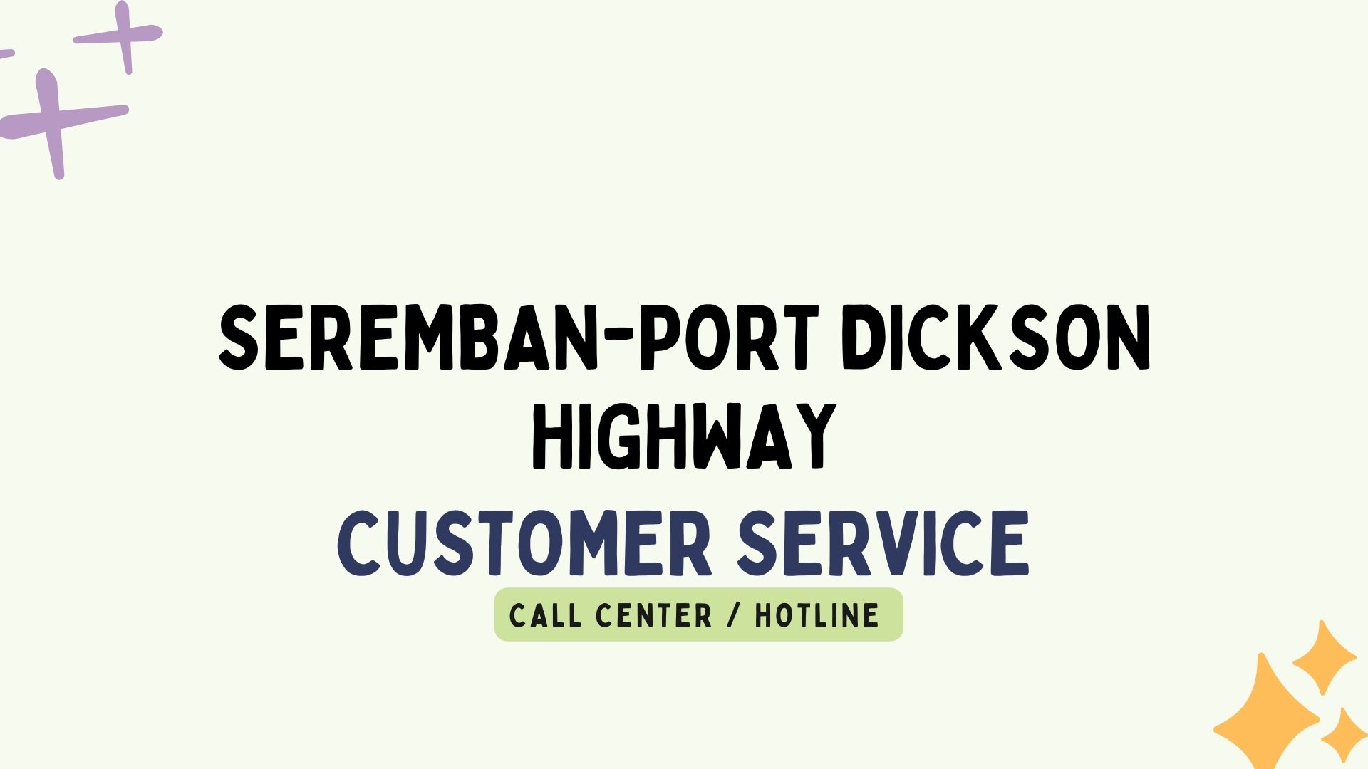 Seremban Port Dickson Highway Contact