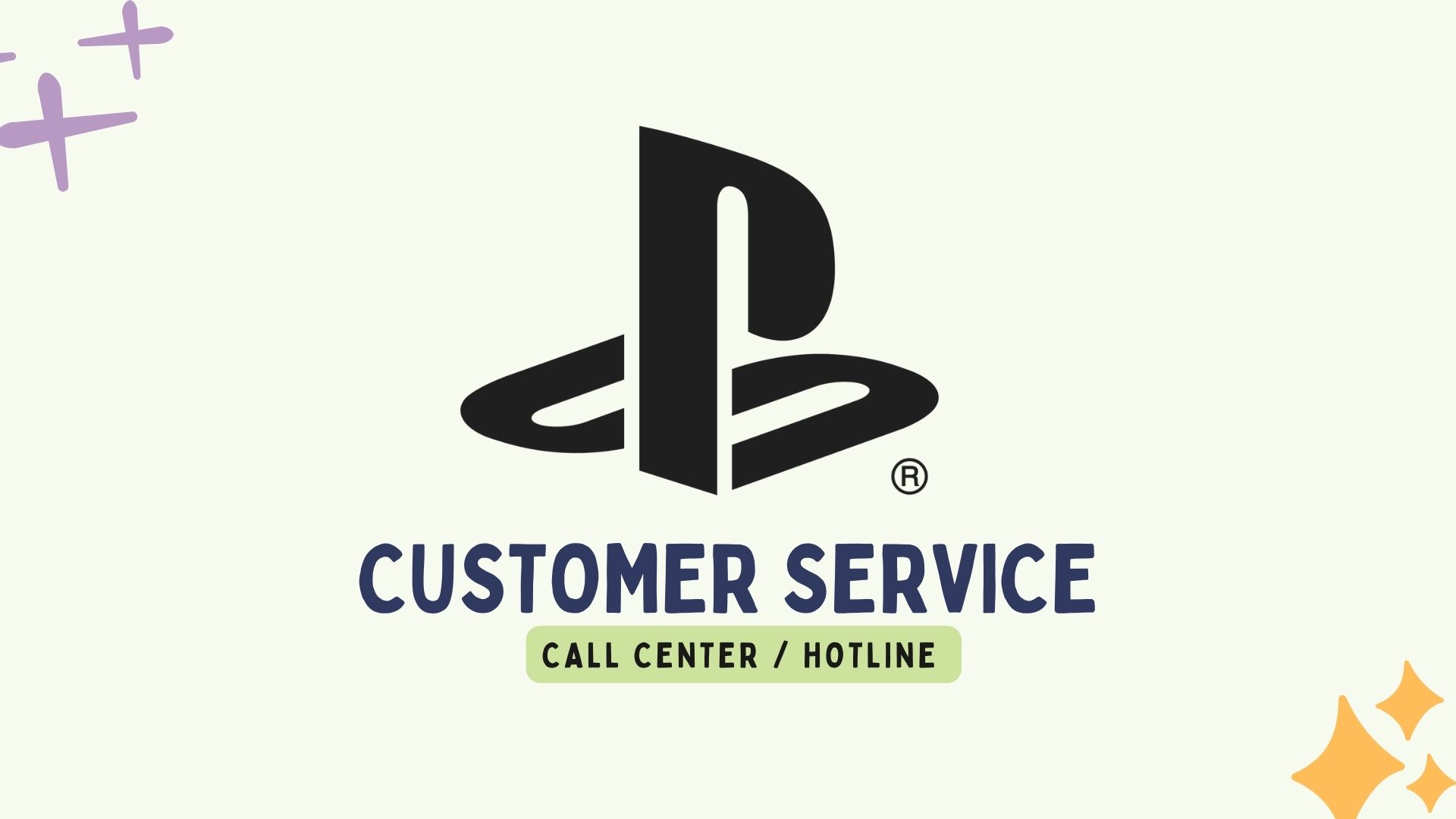 Sony Playstation Customer Service