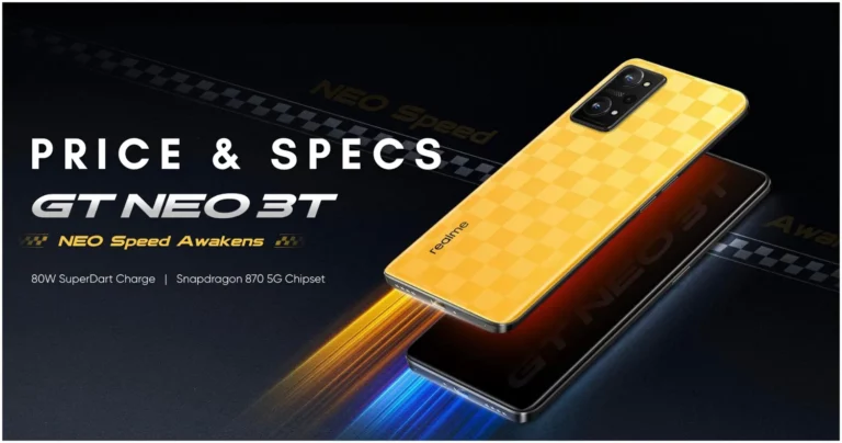 realme gt neo 3t price and specs malaysia