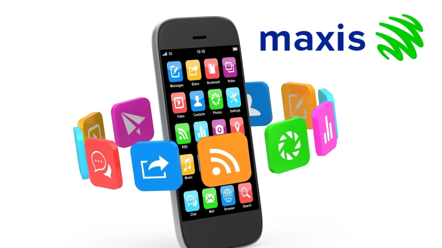 how to set maxis apn
