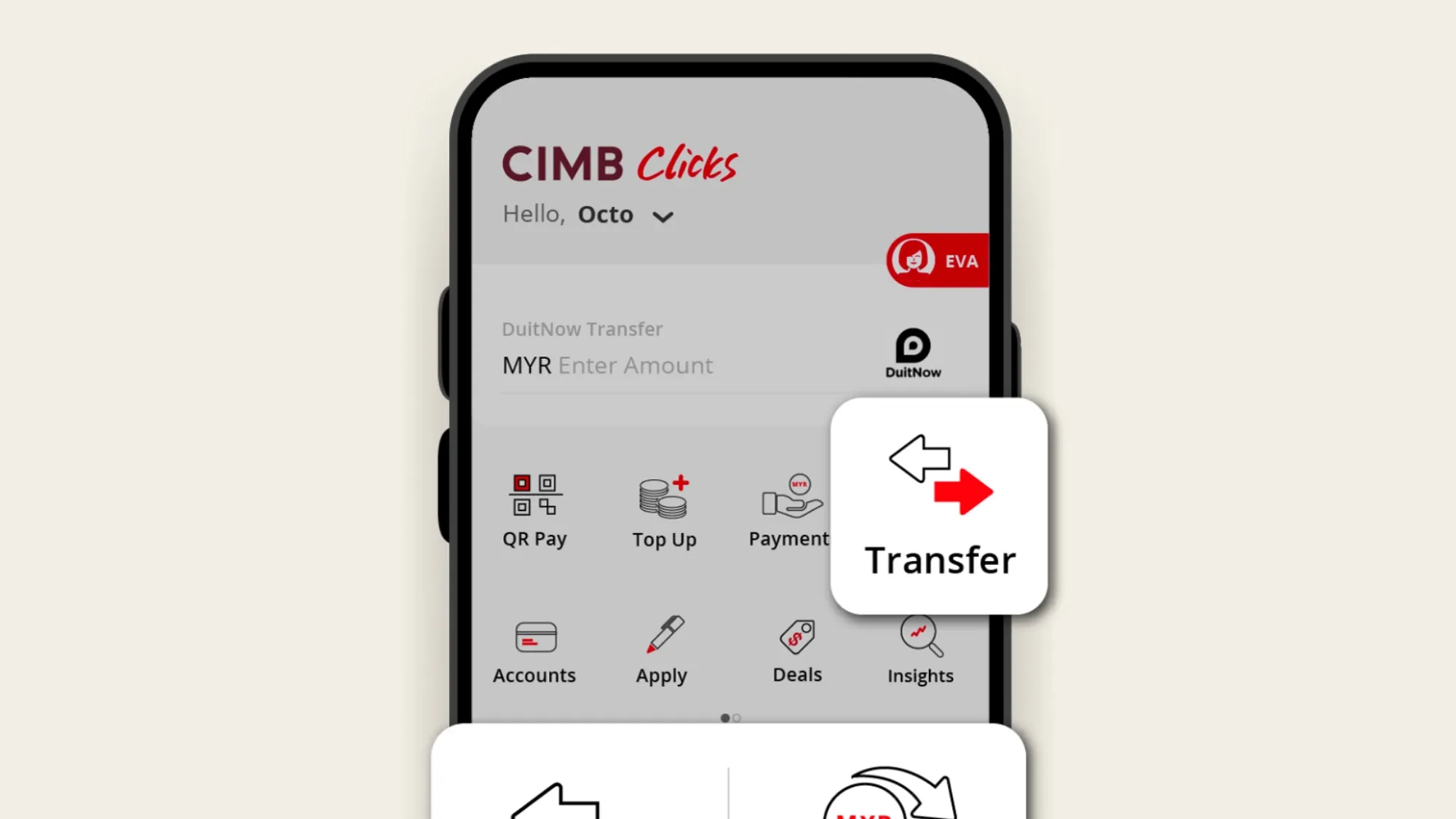 how to transfer cimb money to other banks online