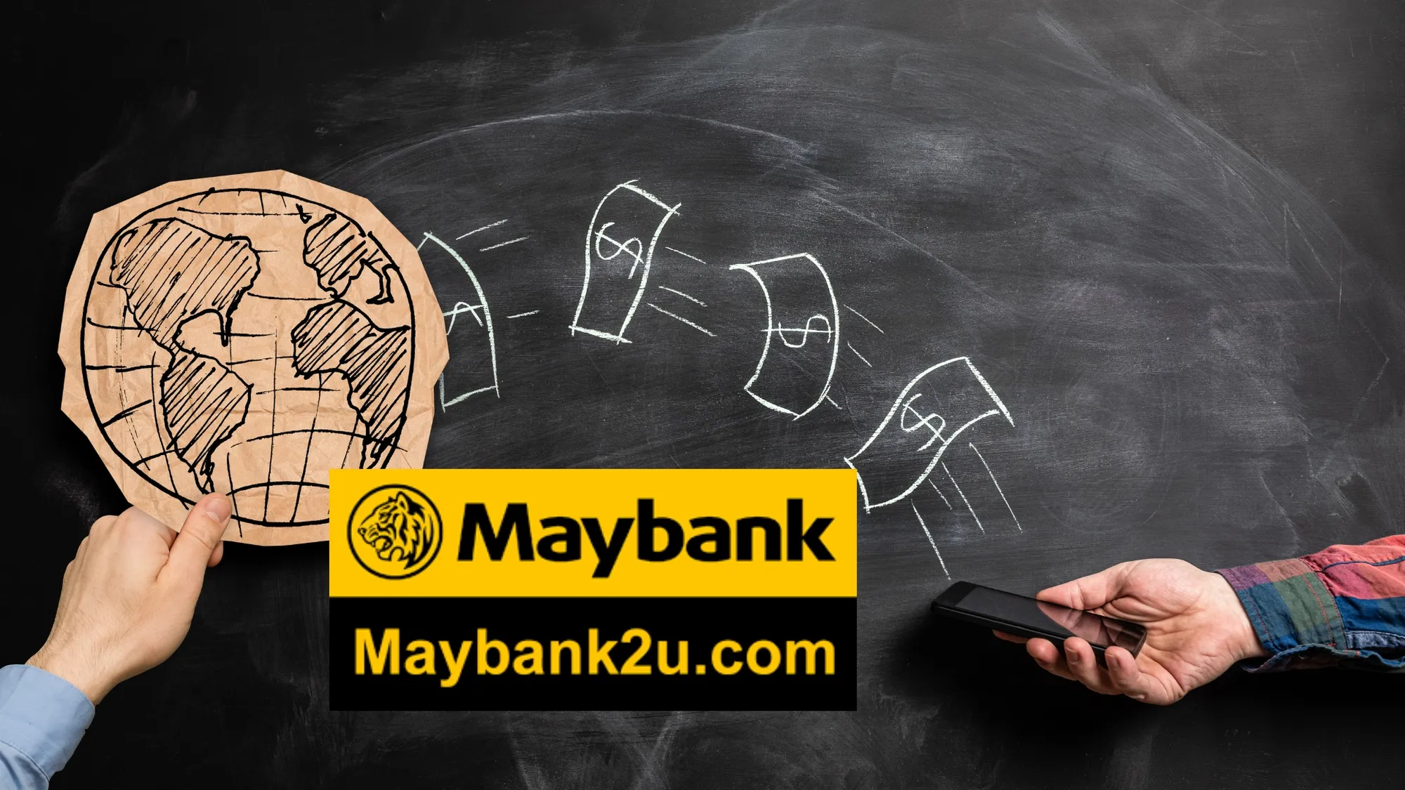 how to transfer money using the maybank2u app to another bank