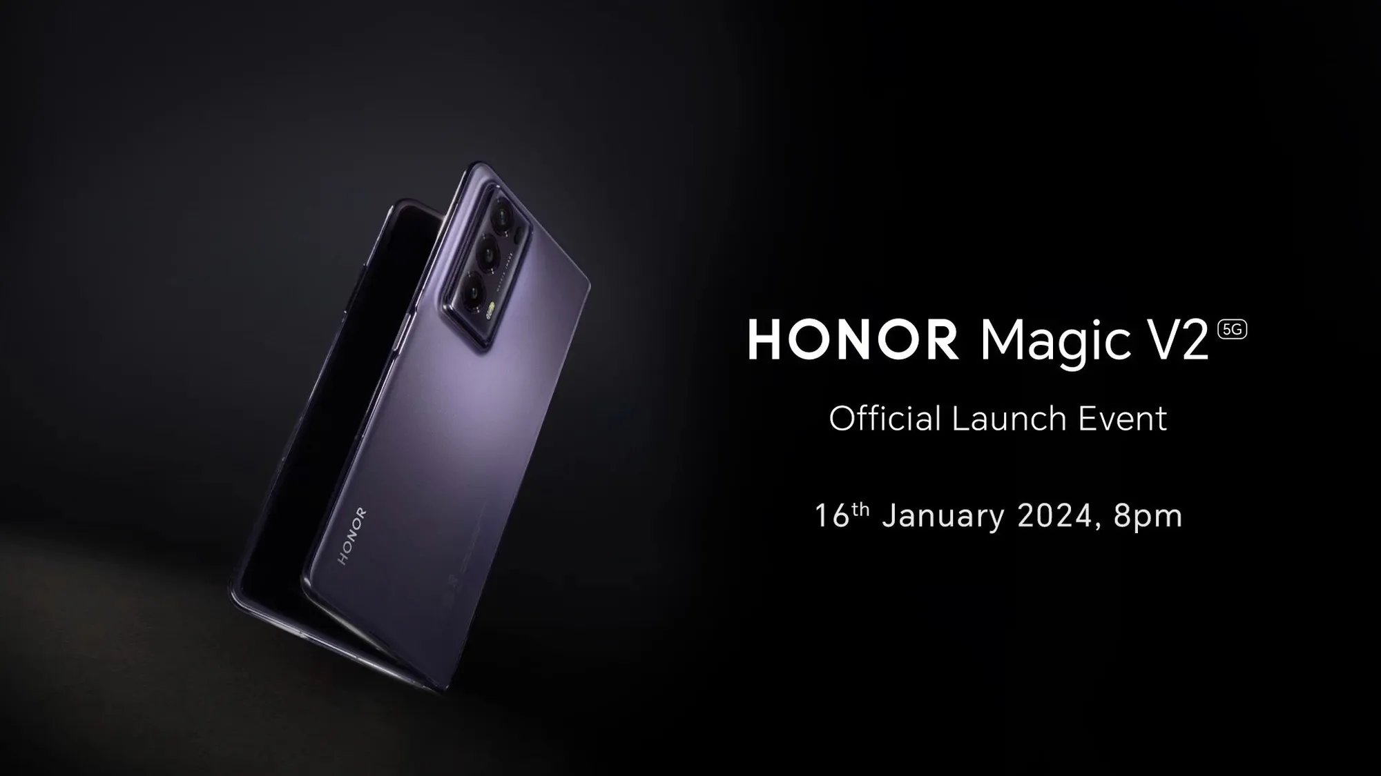 honor magic v2 5g foldable release