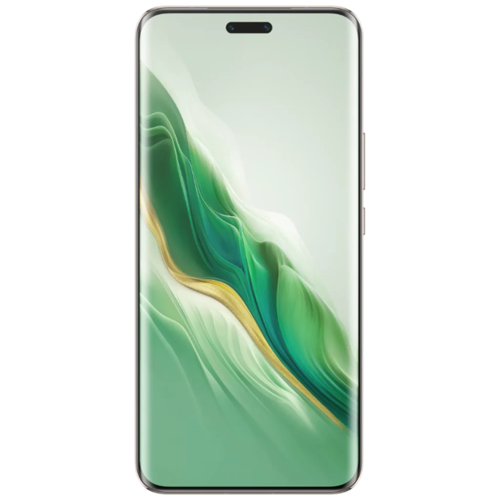 honor magic6 pro wheat wave green front