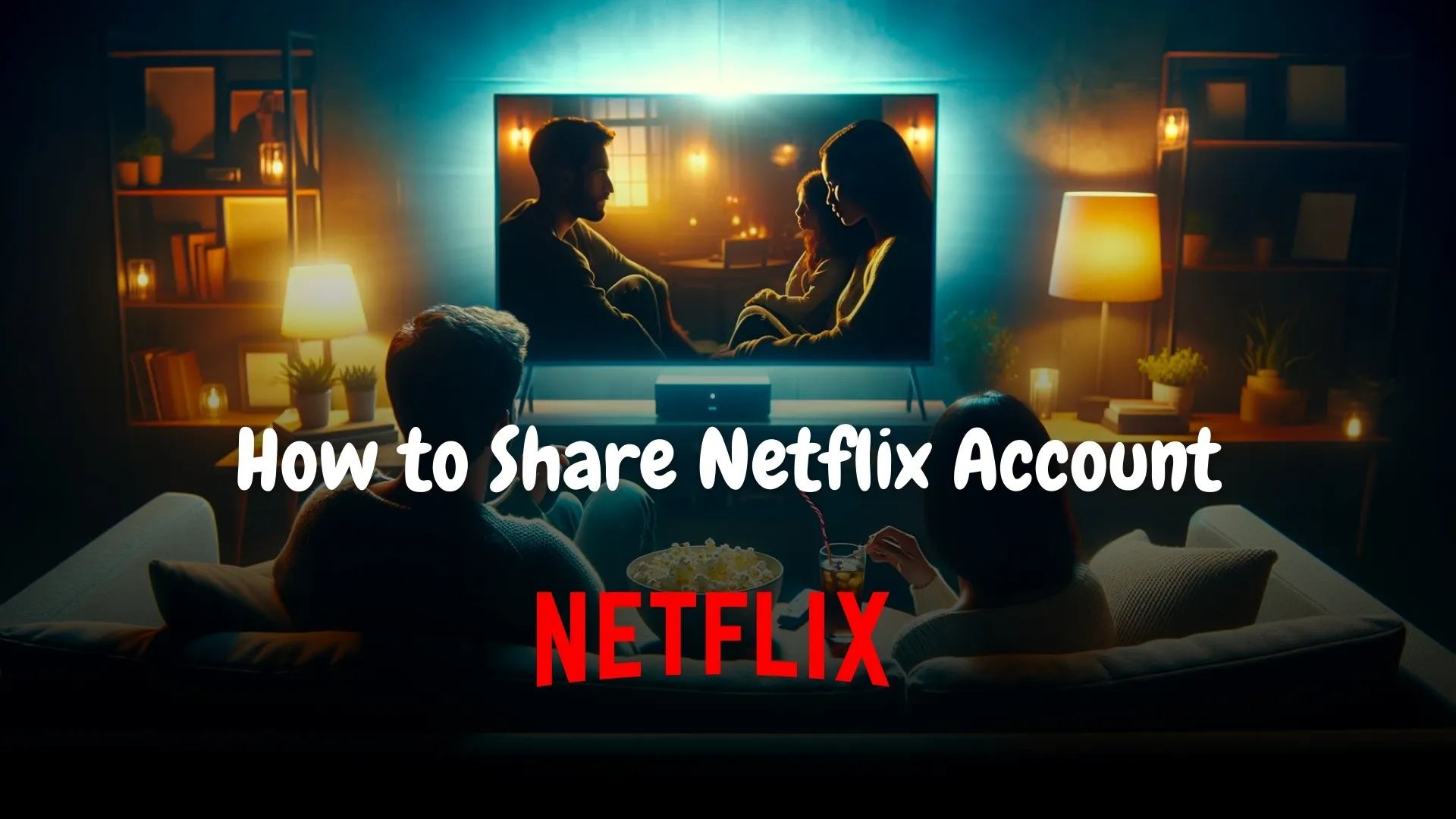 how to share netflix account