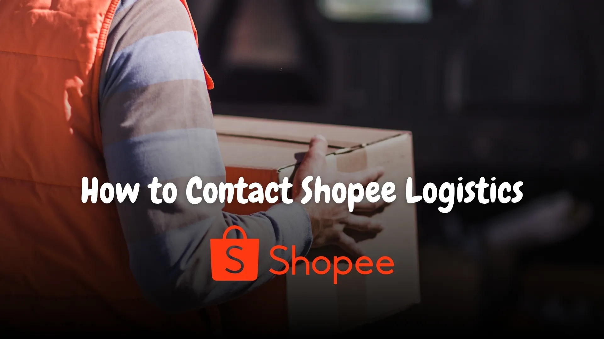shopee delivery issues how to contact logistics directly