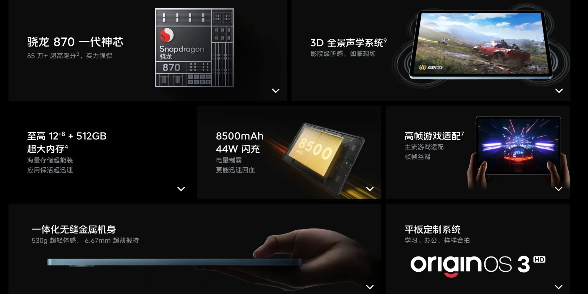 iqoo pad air specs